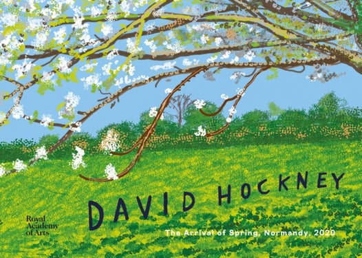 David Hockney - The Arrival of Spring, Normandy, 2020