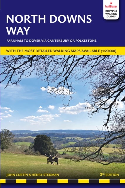 North Downs Way Trailblazer Walking Guide 3e - Practical guide with Large-Scale Walking Maps & Guides to Towns & Villages - Planning, Places To Stay, Places to Eat