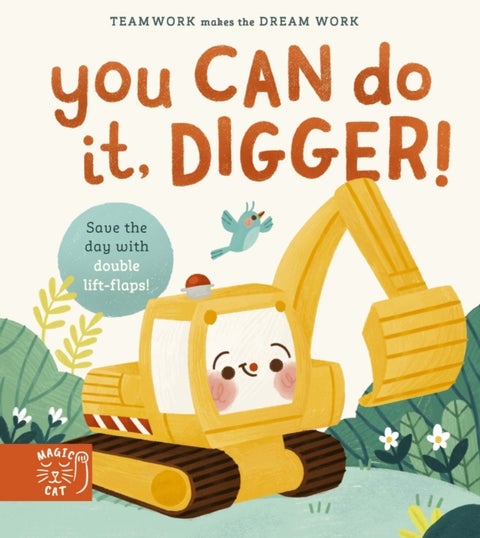You Can Do It, Digger! - Double-Layer Lift Flaps for Double the Fun!