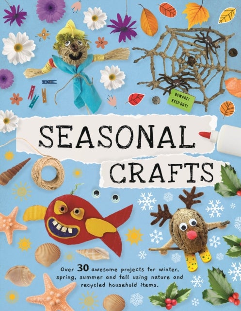Seasonal Crafts - Over 30 inspirational projects for winter, spring, summer and autumn using nature finds, recycling and your craft box!