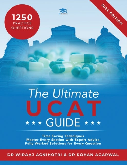 The Ultimate UCAT Guide - A comprehensive guide to the UCAT, with hundreds of practice questions, Fully Worked Solutions, Time Saving Techniques, and Score Boosting Strategies written by expert coaches and examiners.