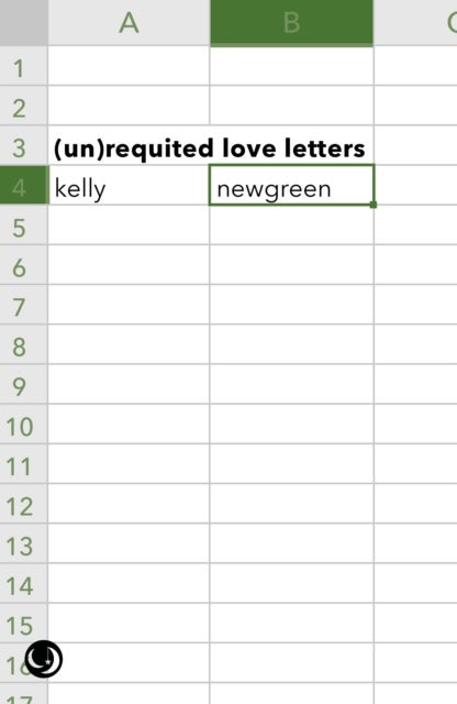 Unrequited Love Letters