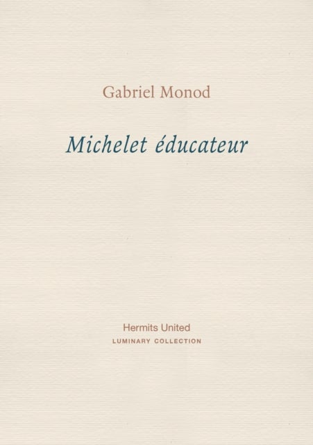 Michelet educateur