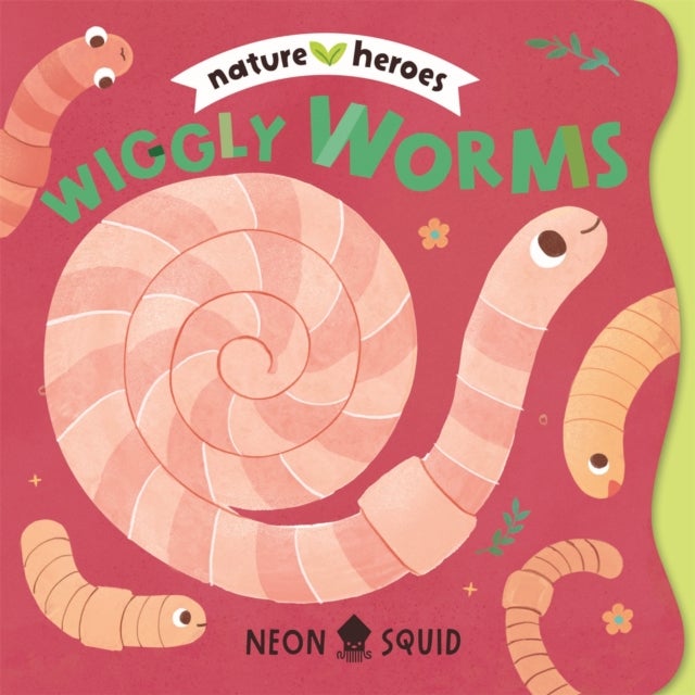 Wiggly Worms - An adorable peek-through rhyming board book about insects and nature