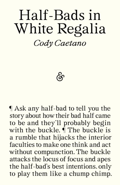 Half-Bads in White Regalia