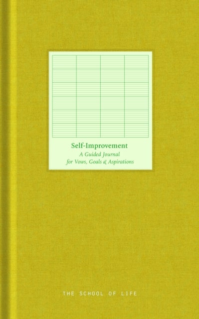 Self-Improvement Journal - A guided journal for vows, goals, and aspirations