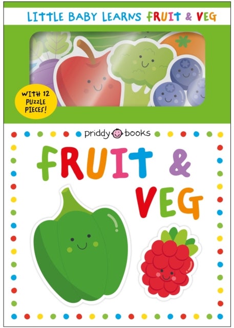 Little Baby Learns Fruit & Veg - With 12 puzzle pieces!