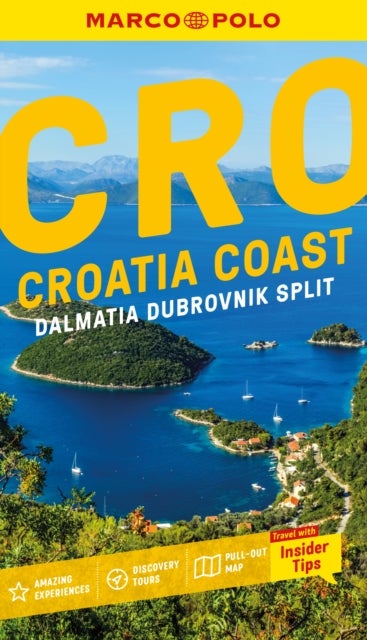 Croatia Coast Marco Polo Pocket Travel Guide - with pull out map - Dalmatia, Dubrovnik and Split