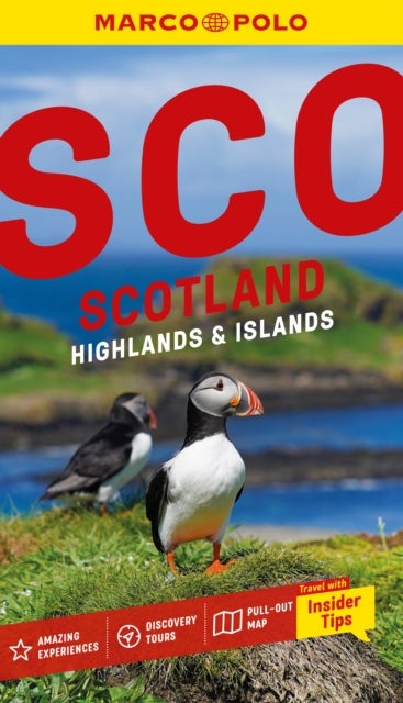 Marco Polo Scotland's Highlands and Islands Pocket Travel Guide - Pull-out Map , Local Knowledge , Covers: Loch Ness, North Coast 500, Isle of Skye and more