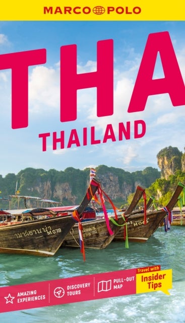 Marco Polo Thailand Pocket Travel Guide | Pull-out Map | Local Knowledge - Covers: Bangkok, Chiang Mai, Krabi and more