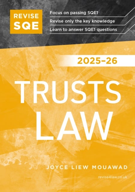Revise SQE Trusts Law 2025/26 - SQE1 Revision Guide