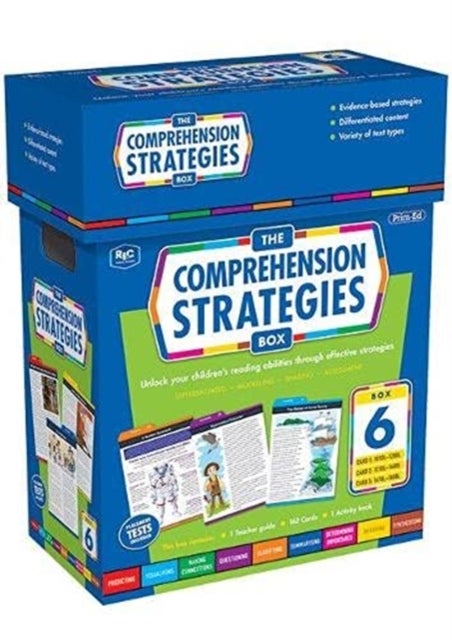 The Comprehension Strategies Box 6 - Unlock your children’s reading abilities through effective strategies.