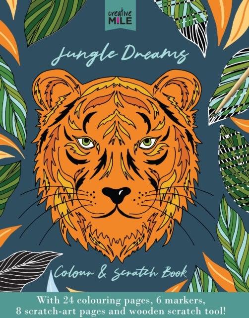 Jungle Dreams Colour and Scratch Book