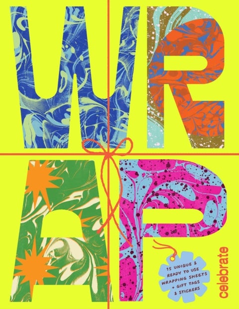 WRAP: Celebrate - Gift Wrapping Paper Book with Gift Tags
