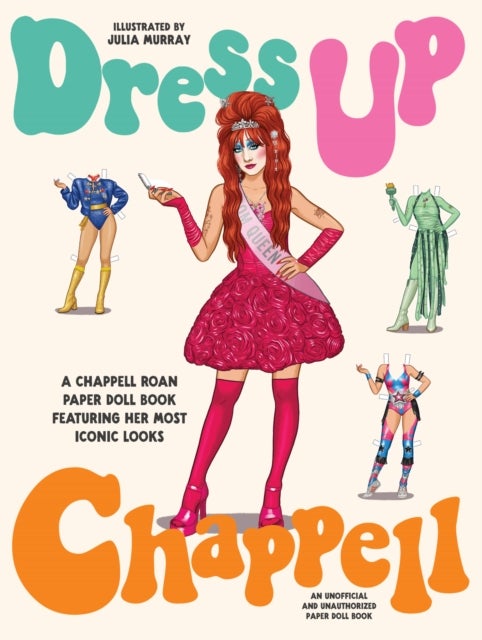 Dress Up Chappell - A Chappell Roan paper doll book featuring her most iconic looks