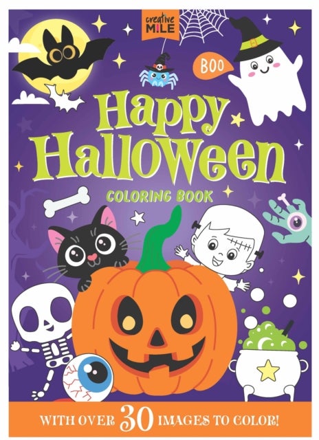 Happy Halloween Colouring Book - Halloween Colouring Book