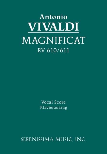 Magnificat, RV 610/611 - Vocal score