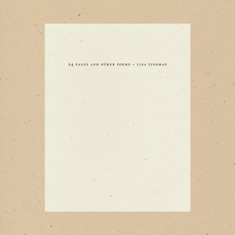 24 Pages and other poems