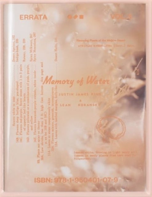Errata Vol 3 - Memory of Water