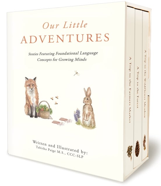 Our Little Adventure Series - A Modern Heirloom Books Set Featuring First Words and Language Development