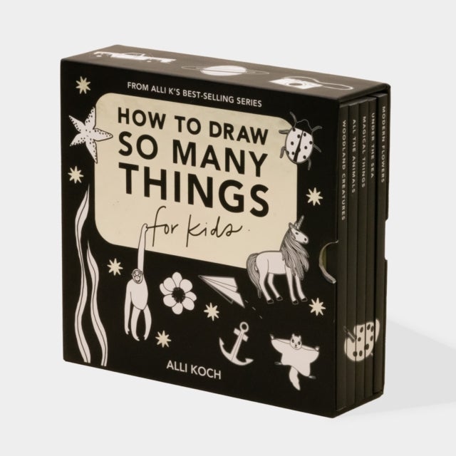 So Many Things - A Box Set of 5 How-to-Draw Books for Kids