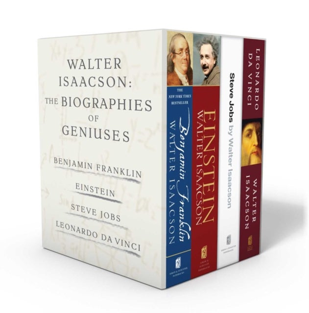 Walter Isaacson: The Genius Biographies - Benjamin Franklin, Einstein, Steve Jobs, and Leonardo da Vinci