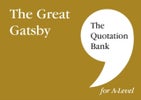 The Quotation Bank: The Great Gatsby A-Level Revision and Study Guide for English Literature