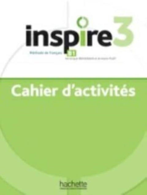 Inspire 3 - Cahier d'activites + audio en telechargement