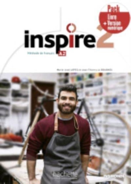 Inspire 2 - Pack - Livre + Version numerique. A2