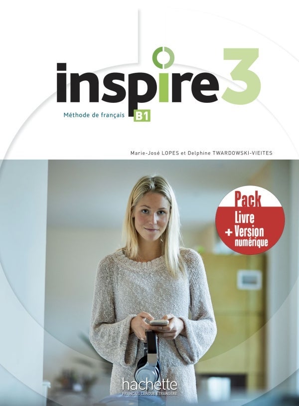 Inspire 3 - Pack Livre de l'eleve + Version numerique (B1)