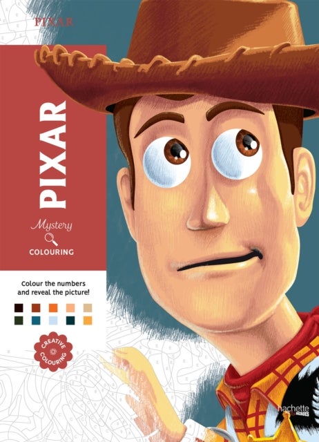 Mystery Colouring - Pixar - Reveal iconic Disney characters with colour by number