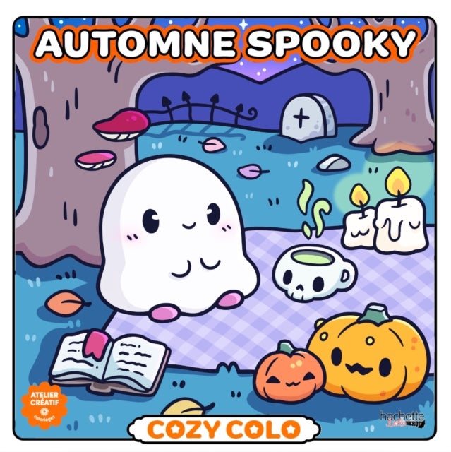 Cosy Colo - Spooky Autumn - A creative colouring book with spooky-cute ghosts and costumed critters!