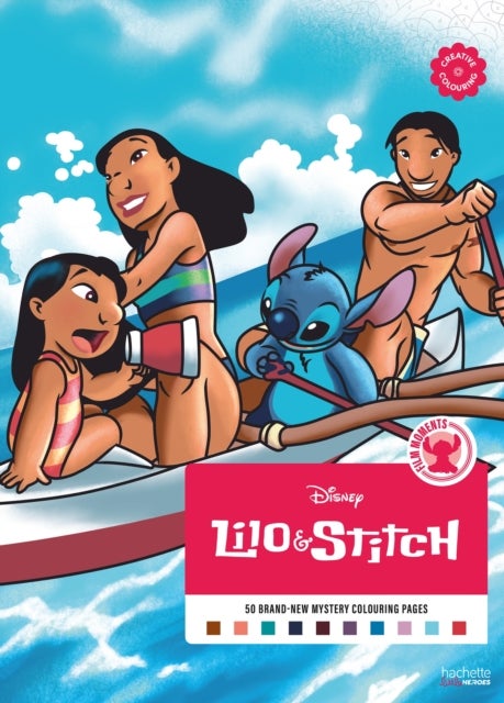Mystery Colouring - Film Moments Lilo & Stitch - Reveal iconic Disney characters with colour by number