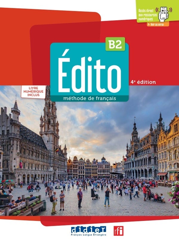 Edito B2 - edition 2022-2024 - Livre + numerique inclus