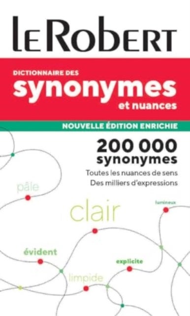 Dictionnaire de Synonymes et Nuances poche plus - Paperback French Thesaurus with flexi cover