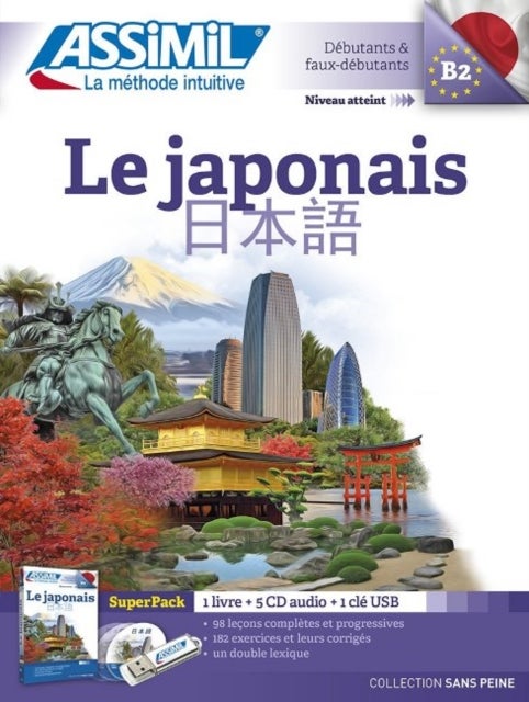 Le Japonais Superpack (Book + 4 CD audio + 1Mp3 USB)