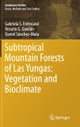 Subtropical Mountain Forests of Las Yungas: Vegetation and Bioclimate