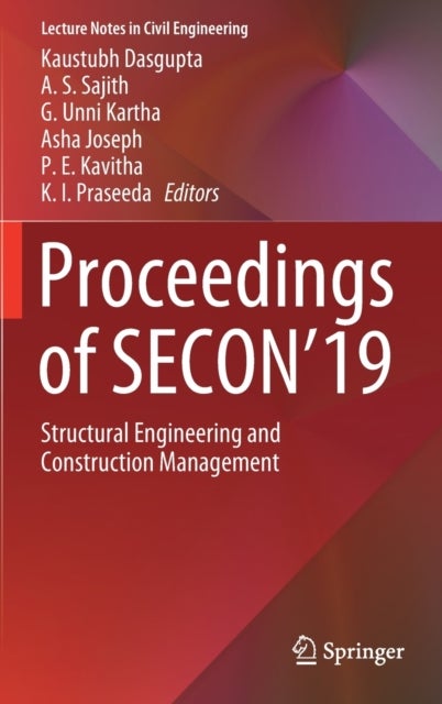 Proceedings of SECON'19 - Structural Engineering and Construction Management