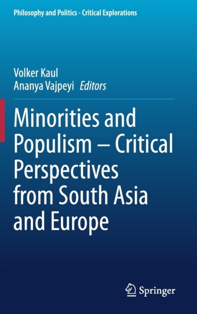 Minorities and Populism – Critical Perspectives from South Asia and Europe
