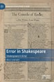 Error in Shakespeare