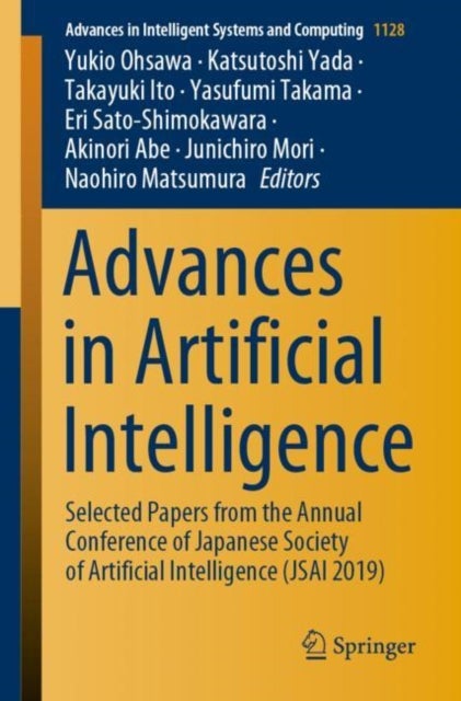 Advances in Artificial Intelligence - Selected Papers from the Annual Conference of Japanese Society of Artificial Intelligence (JSAI 2019)