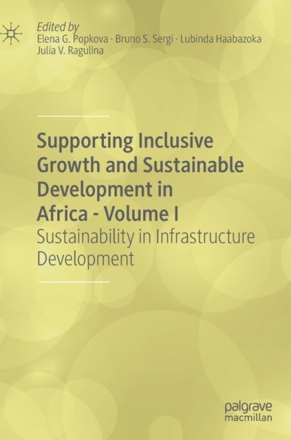 Supporting Inclusive Growth and Sustainable Development in Africa - Volume I - Sustainability in Infrastructure Development
