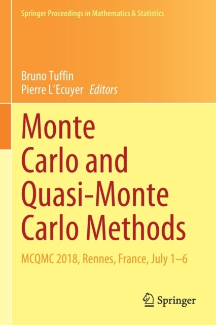 Monte Carlo and Quasi-Monte Carlo Methods - MCQMC 2018, Rennes, France, July 1–6