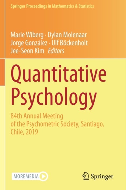 Quantitative Psychology - 84th Annual Meeting of the Psychometric Society, Santiago, Chile, 2019