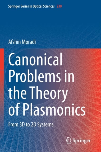 Canonical Problems in the Theory of Plasmonics - From 3D to 2D Systems