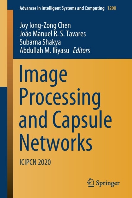 Image Processing and Capsule Networks - ICIPCN 2020