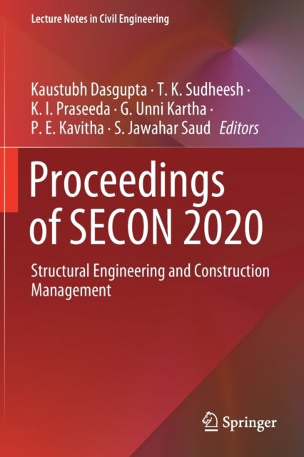 Proceedings of SECON 2020 - Structural Engineering and Construction Management
