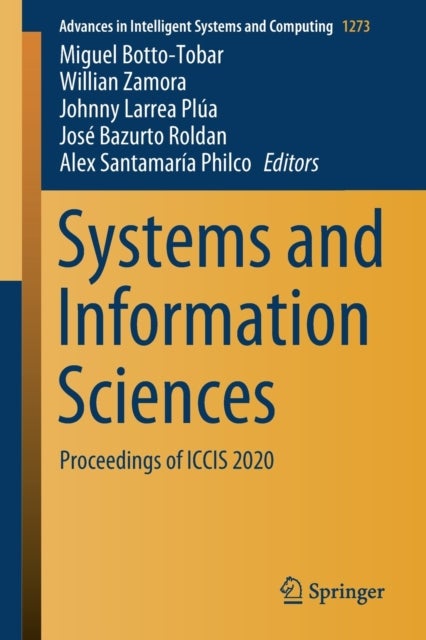 Systems and Information Sciences - Proceedings of ICCIS 2020