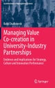 Managing Value Co-creation in University-Industry Partnerships