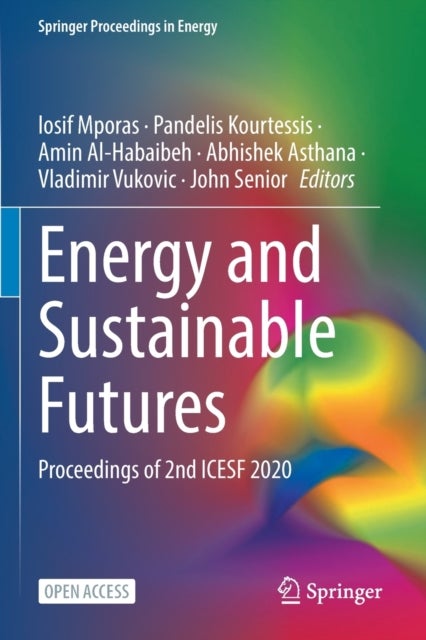 Energy and Sustainable Futures - Proceedings of 2nd ICESF 2020